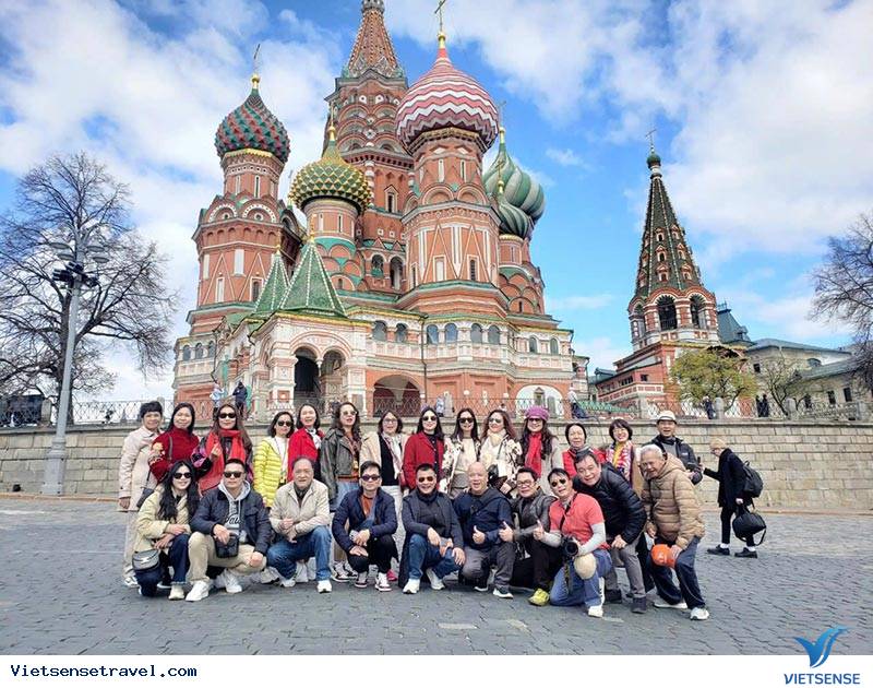 Tour du lịch Nga từ TP.HCM – Thời gian bay & trải nghiệm