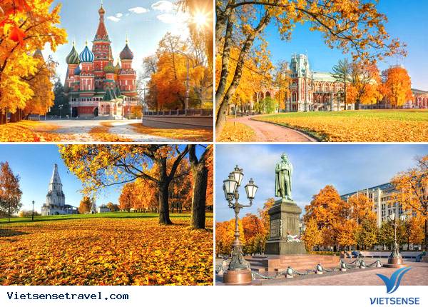 Mùa thu – Nước Nga khoác áo vàng đầy chất thơ