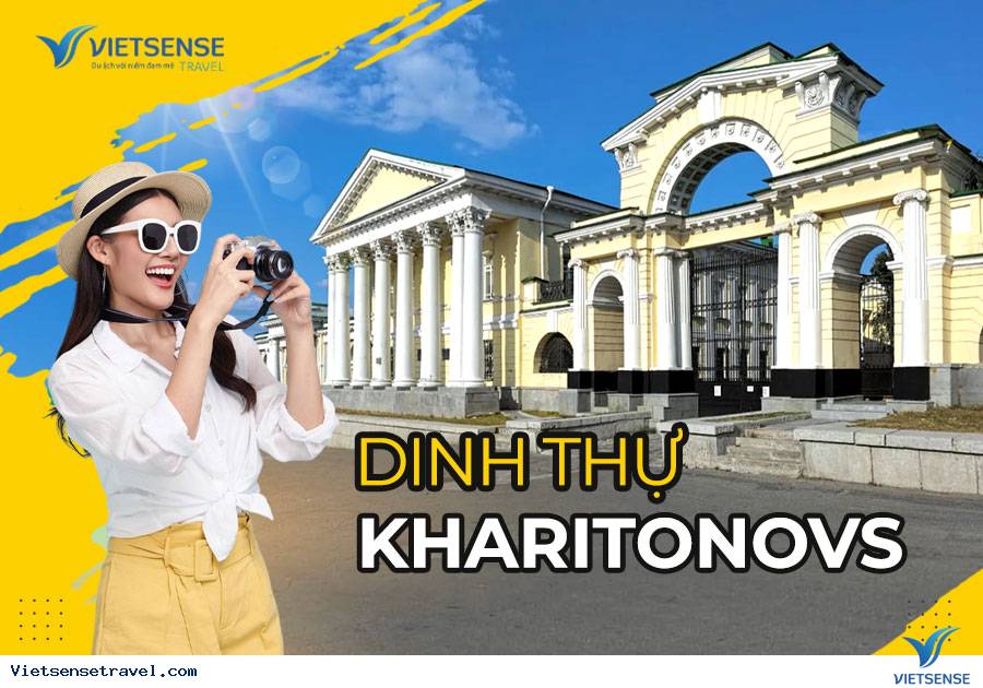 Dinh thự Kharitonovs - Một trong những trang viên có giá trị nhất ở Nga
