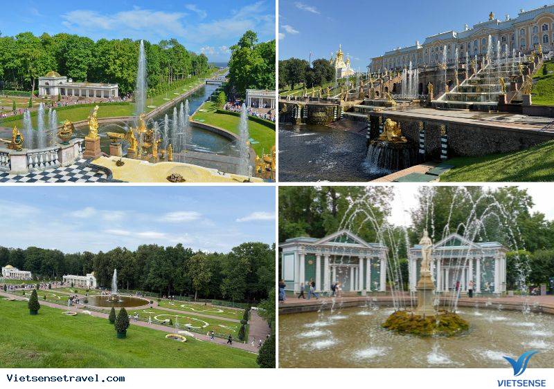 Ảnh Cung điện Mùa Hè Peterhof - Điểm tham quan chiều ngày 5