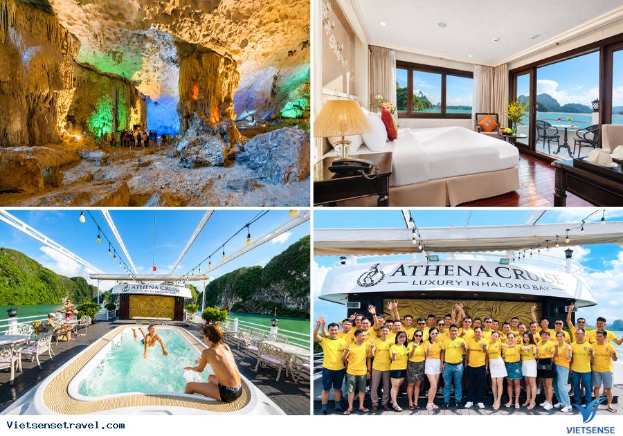 Athena Luxury - Hang Sửng Sốt - Hà Nội (Ăn sáng, trưa) Athena Luxury - Hang Sửng Sốt - Hà Nội (Ăn sáng, trưa)