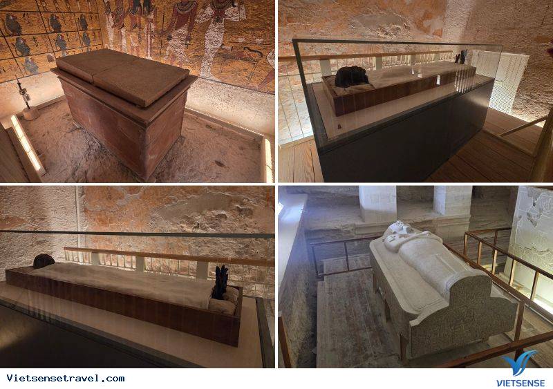Bên trong lăng được trang trí công phu và bảo tồn khá tốt