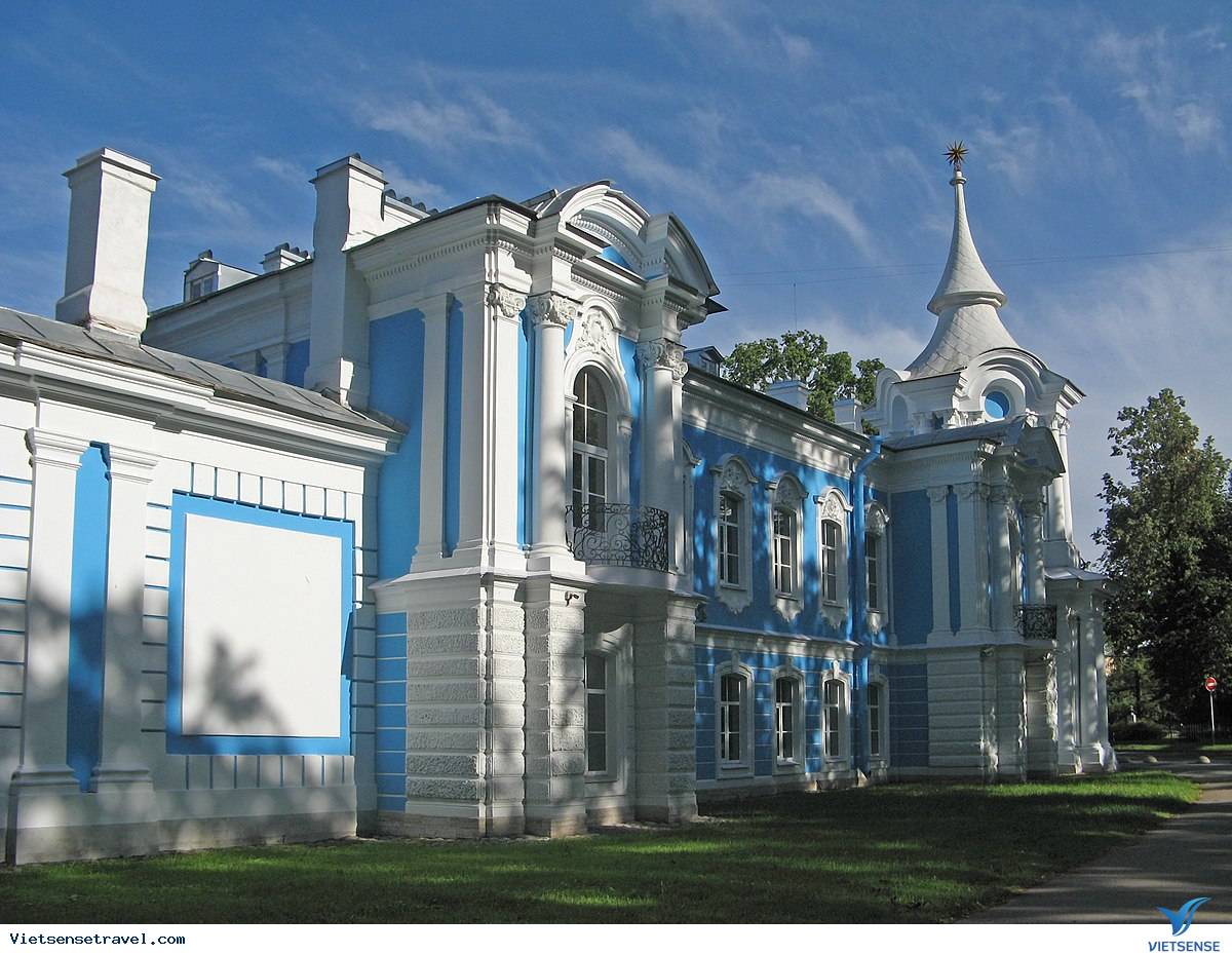 Một góc nhỏ bên trong tu viện Smolny