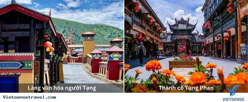 Các điểm đến của Tour Thành Đô - Cửu Trại Câu - Đô Giang Yển 6N5Đ ngày 4