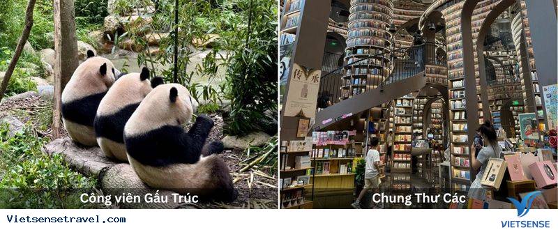 Các điểm đến của Tour Thành Đô - Cửu Trại Câu - Đô Giang Yển 6N5Đ ngày 5