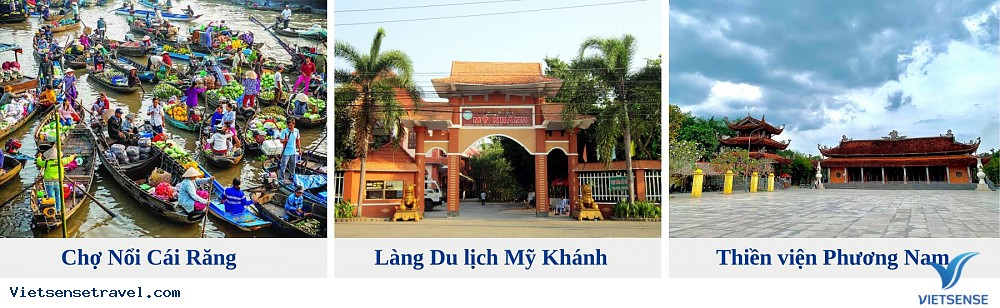 Cần Thơ - Chợ nổi Cái Răng - LDL Mỹ Khánh - Hà Nội Cần Thơ - Chợ nổi Cái Răng - LDL Mỹ Khánh - Hà Nội