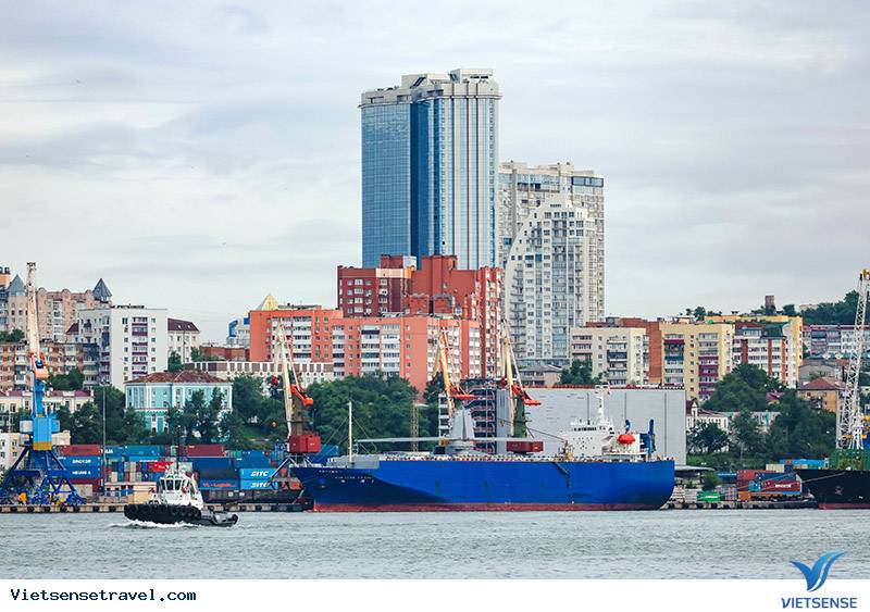 Cảng Vladivostok nước Nga