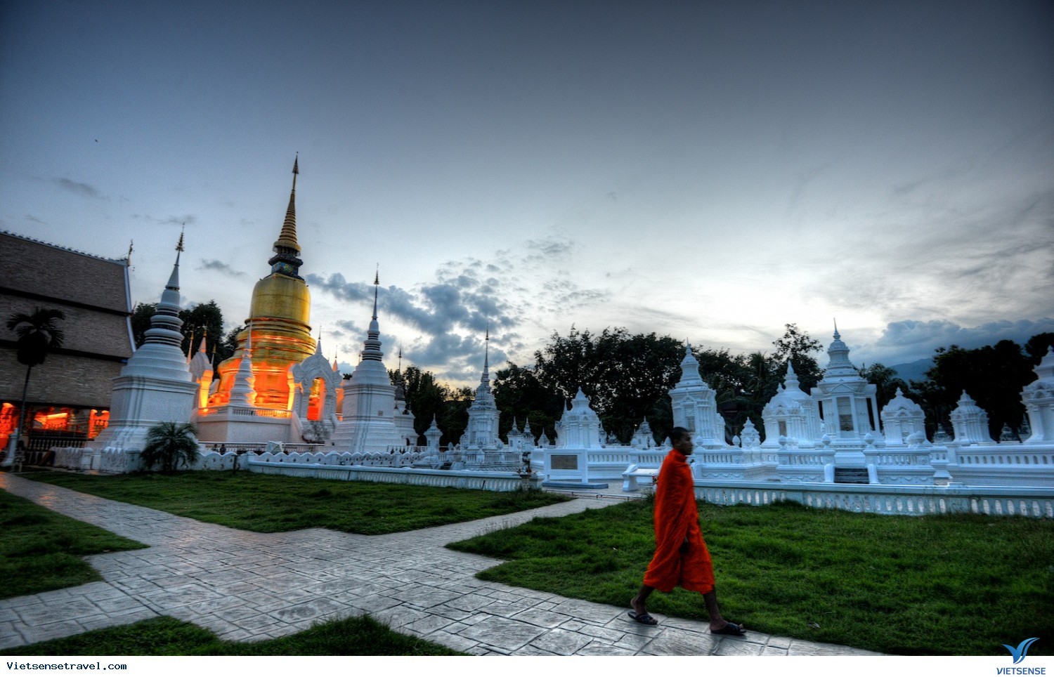 Wat Suan Dok Thái Lan