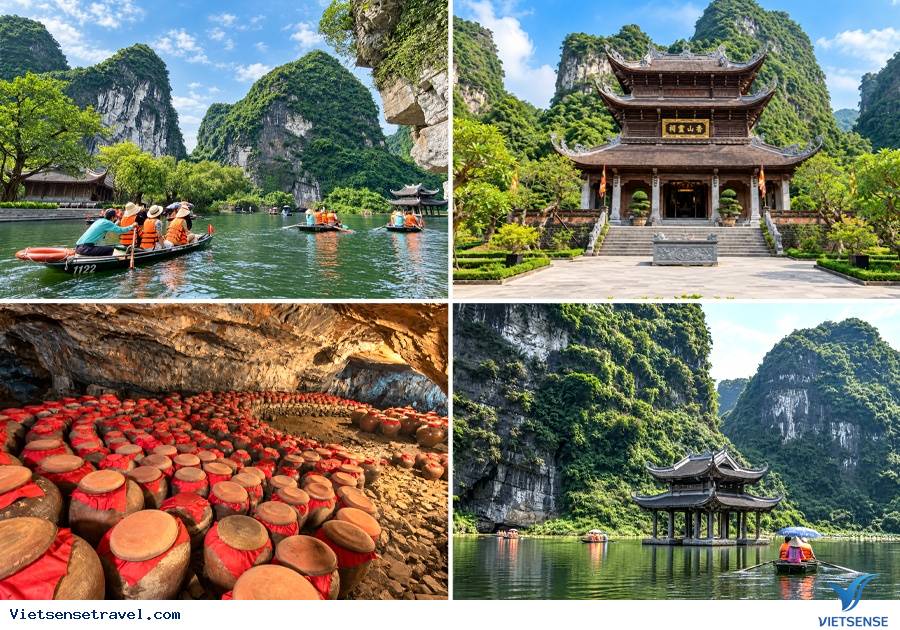 Chiều: Tham quan di sản thế giới Tràng An - Trở về