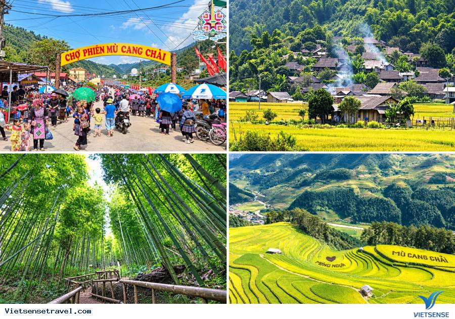 Chợ Mù Cang Chải - Ruộng bậc thang - Hà Nội (Ăn sáng, trưa) - Ảnh 3