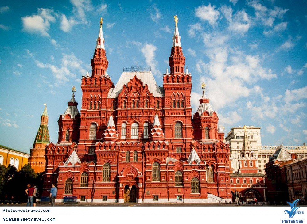 Kiệt tác kiến trúc Bảo tàng lịch sử Quốc gia Nga 