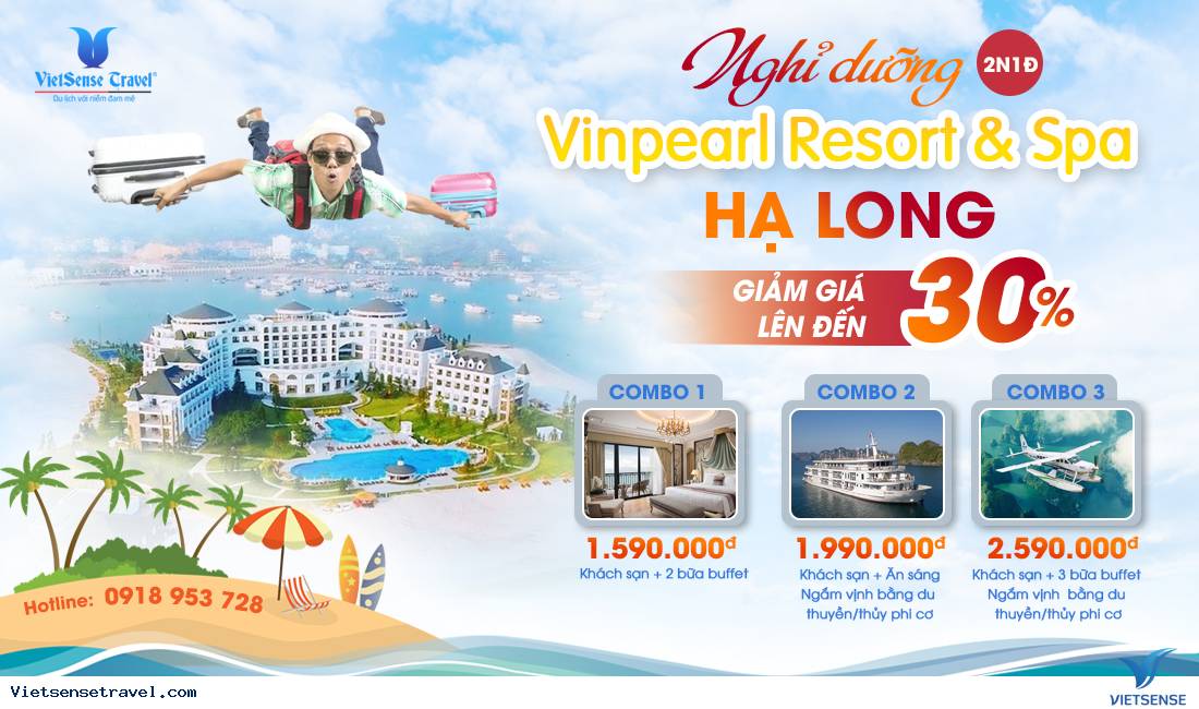 Combo Nghỉ Dưỡng Vinpearl Resort Hạ Long 5 Sao