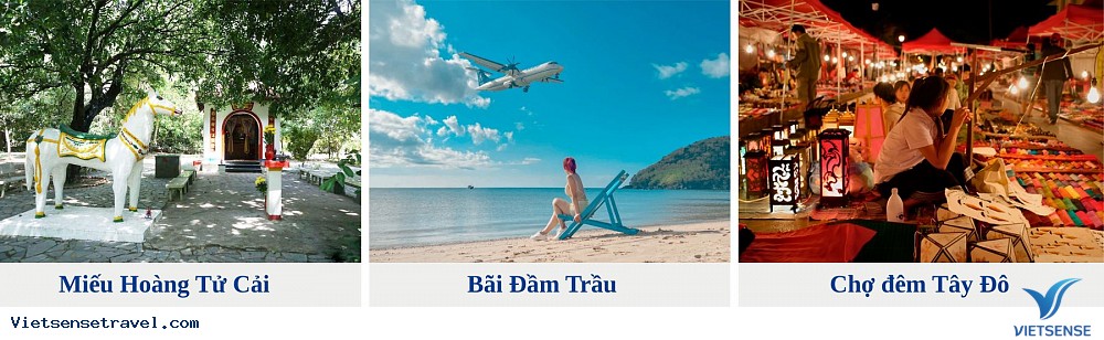 Côn Đảo - Bãi Đầm Trầu - Sóc Trăng - Cần Thơ (Ăn sáng, trưa, tối)