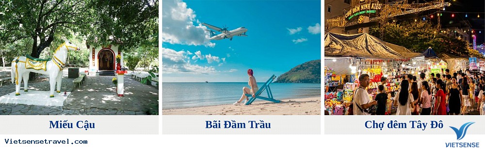 Côn Đảo - Miếu Cậu - Bãi Đầm Trầu - Cần Thơ (Ăn sáng, trưa, tối)