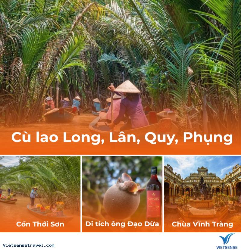 Cù Lao Thới Sơn : Tát Mương Bắt Cá - Cồn Phụng Đạo Dừa