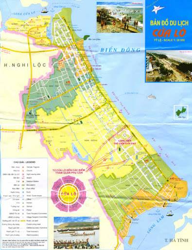 bản đồ cửa lò