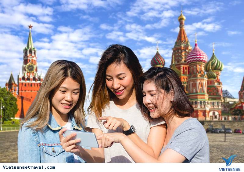 Để tiện liên lạc ngày càng nhiều du khách chọn SIM di động khi đến Nga