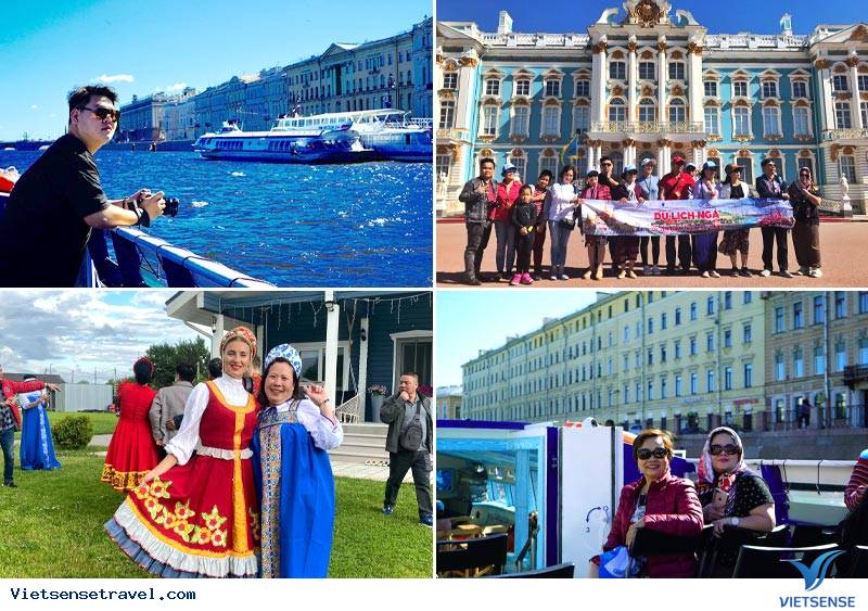 Đoàn khách VietSense tận hưởng dịch vụ tiện nghi tại khách sạn Nga