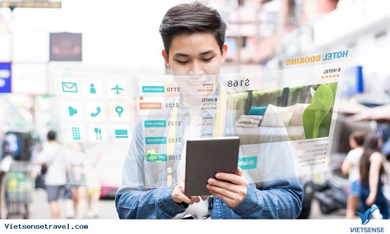 Du khách có thể dễ dàng tìm kiếm và đặt phòng trên các nền tảng trực tuyến