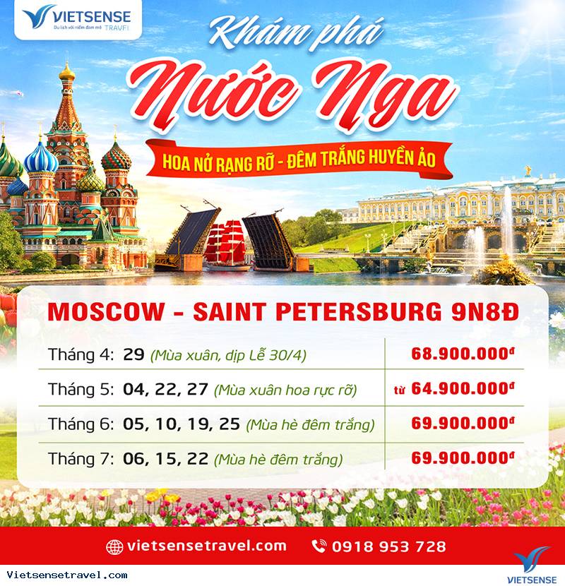 Thời điểm vàng du lịch Nga - Ảnh 4