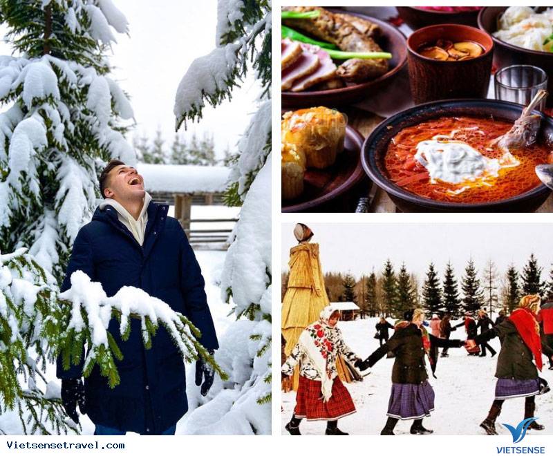 Tuyết trắng đầu mùa bao phủ khắp không gian Nga