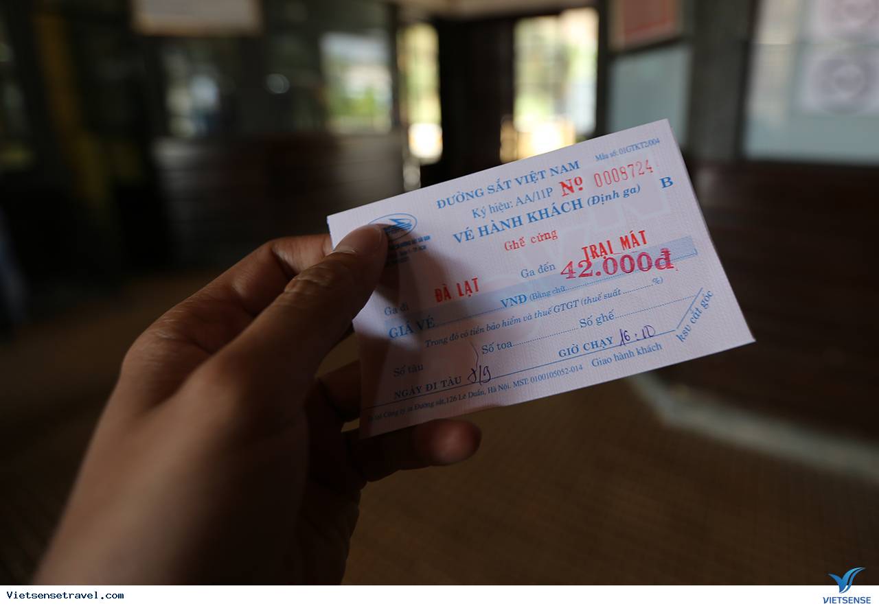 Giá vé tàu Đà Lạt Trại Mát 