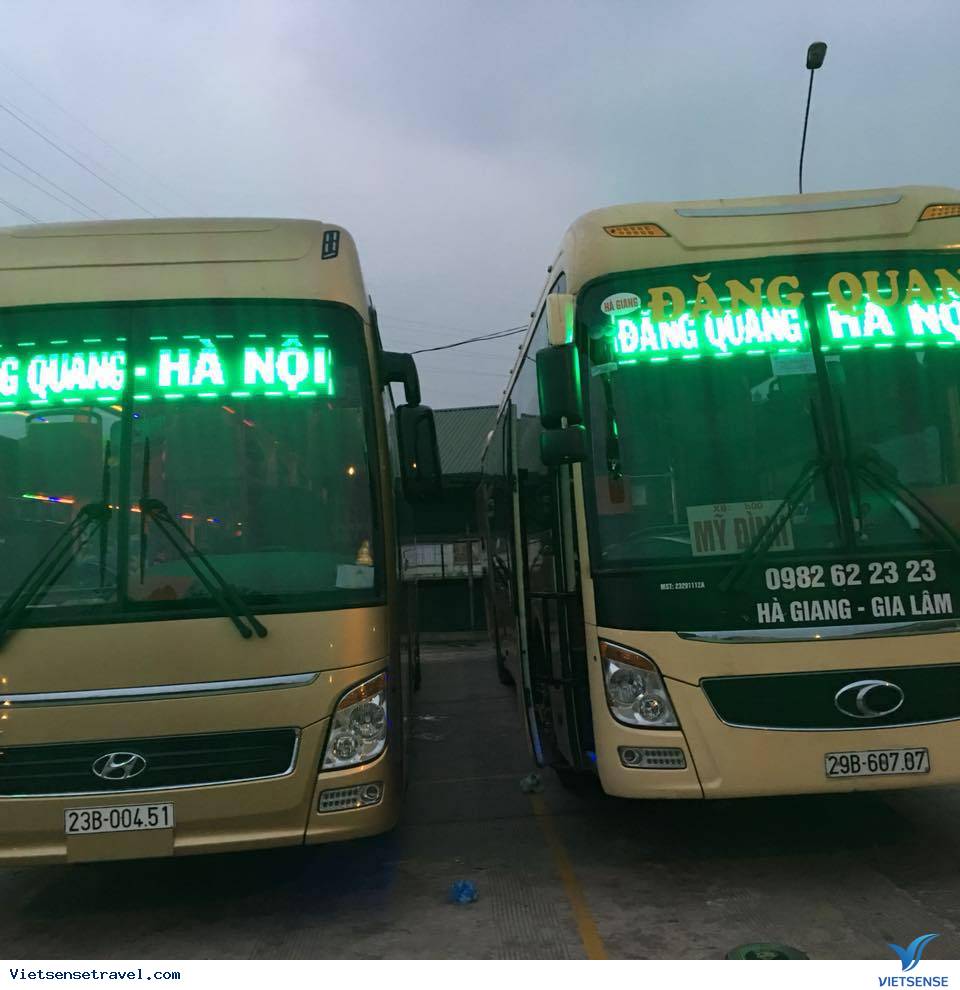 Nhà xe Đăng Quang, Hà Giang
