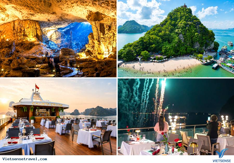 Hà Nội - Calista - Hang Sửng Sốt - Đảo Titop (Ăn trưa, tối) - Ảnh 2