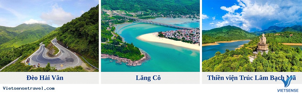 Hà Nội - Đà Nẵng - Huế - Lăng Cô - Thiền viện Trúc Lâm (Ăn trưa, tối)
