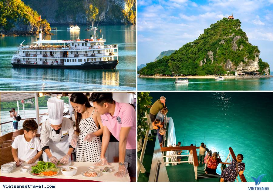 Hà Nội - Hạ Long - Emeraude - Đảo Titop (Ăn trưa, tối) Hà Nội - Hạ Long - Emeraude - Đảo Titop (Ăn trưa, tối)