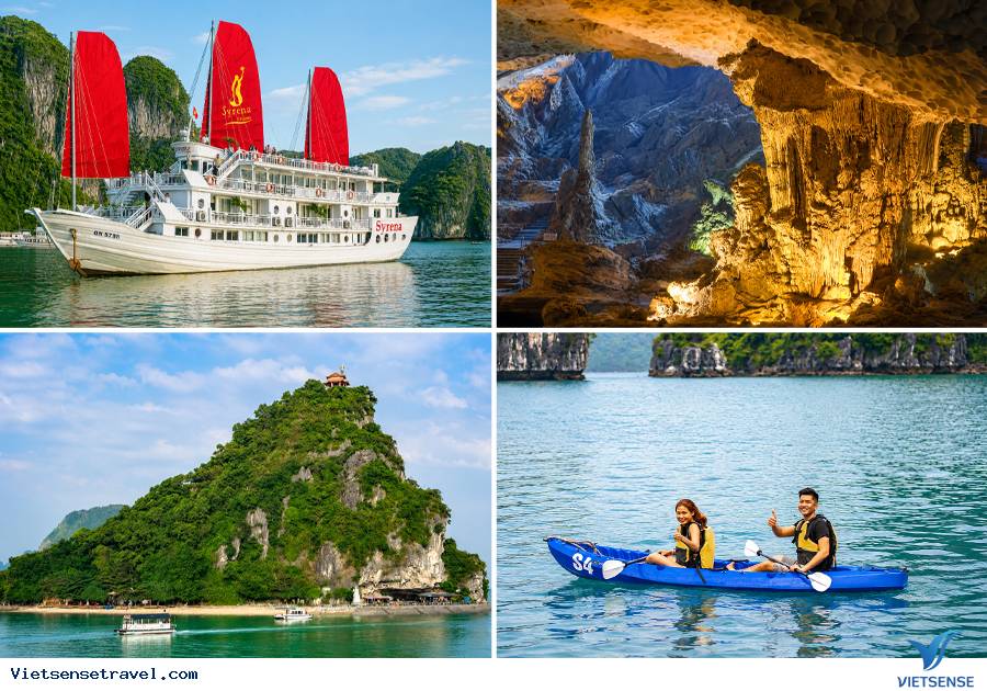 Hà Nội - Syrena Cruises - Khám phá Hạ Long (Ăn trưa, tối) - Ảnh 1 Hà Nội - Syrena Cruises - Khám phá Hạ Long (Ăn trưa, tối) - Ảnh 1