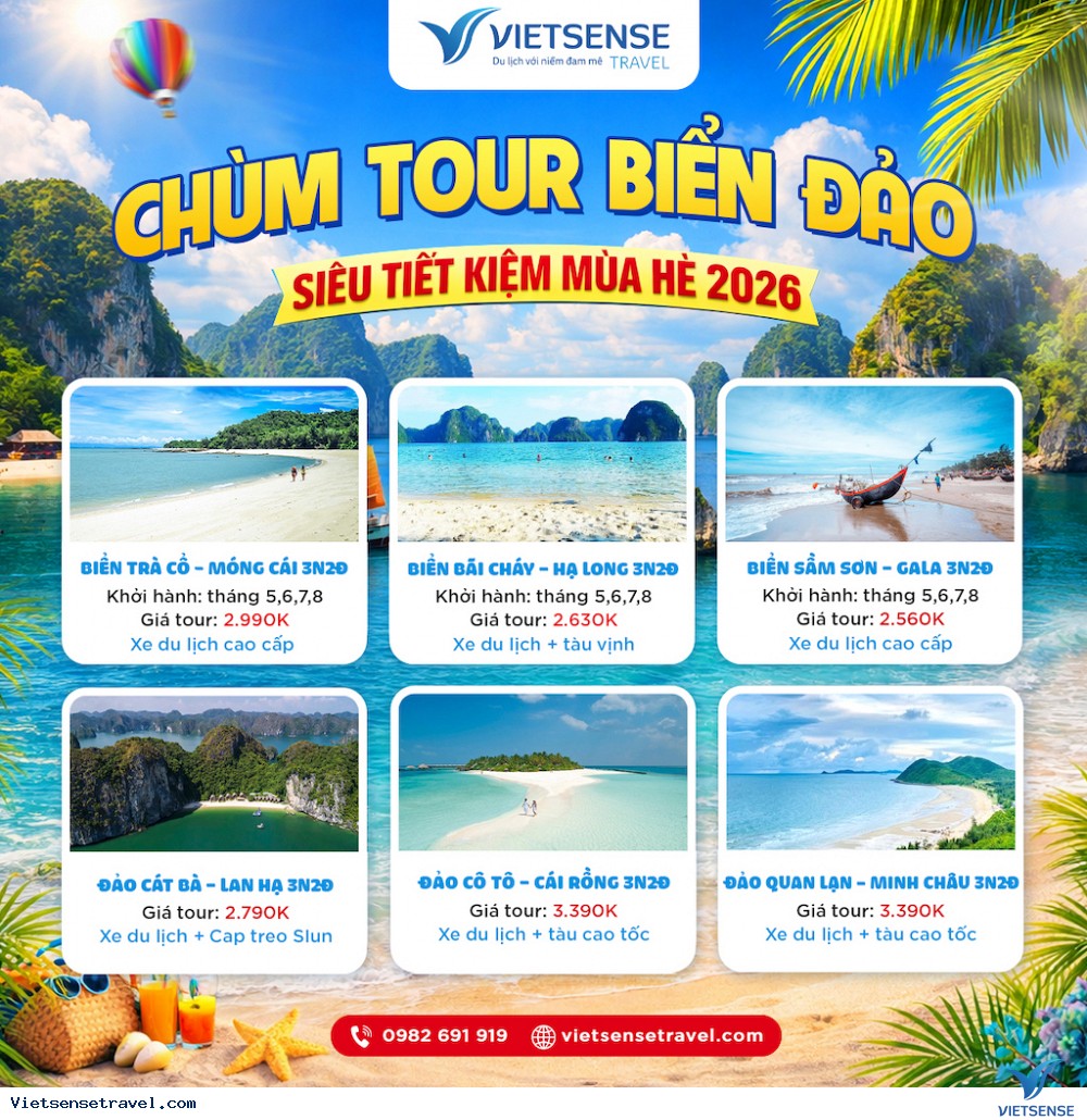 Du lịch Hè đi đâu? Gợi ý những tuyến du lịch biển đẹp gần Hà Nội - Ảnh 5