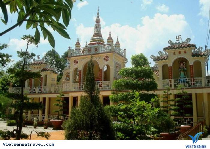 Chùa Tiên Châu, một trong những điểm đến đẹp ở Vĩnh Long