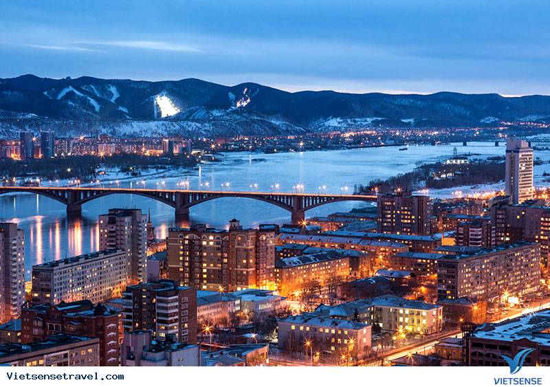 Krasnoyarsk thành phố ven sông sầm uất nhất Siberia