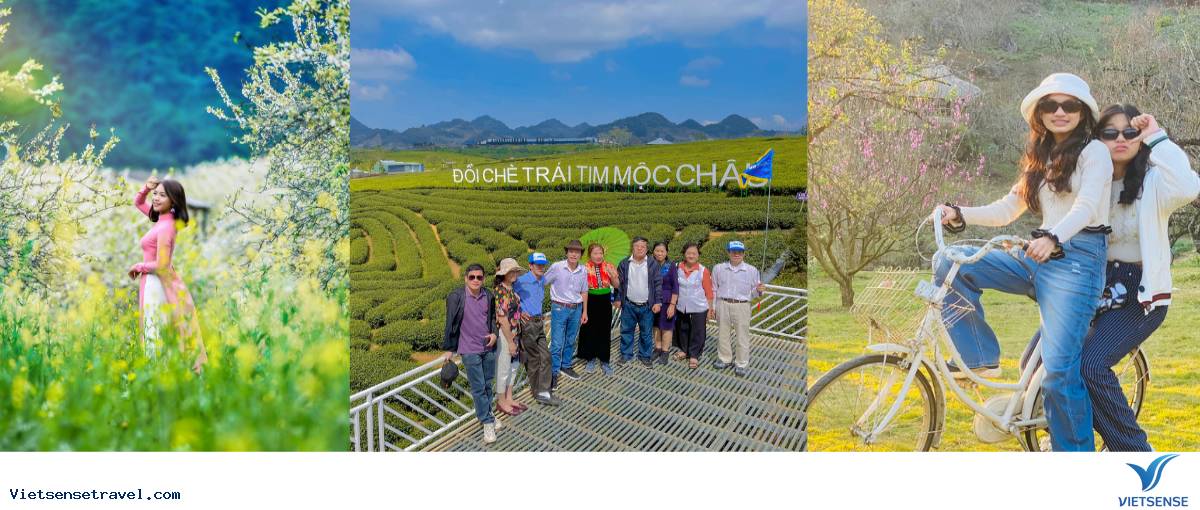 Khởi hành từ Hà Nội, khám phá cao nguyên Mộc Châu