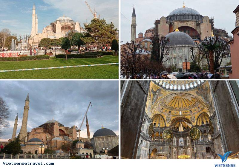 Kiến trúc Thánh đường Hồi giáo Hagia Sophia