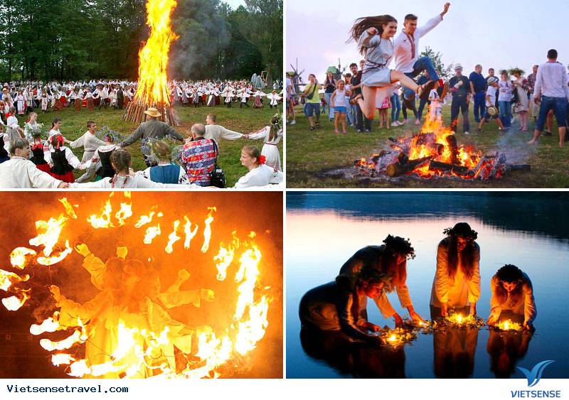 Lễ hội Ivan Kupala lễ hội của nước lửa và tình yêu trong tín ngưỡng Nga
