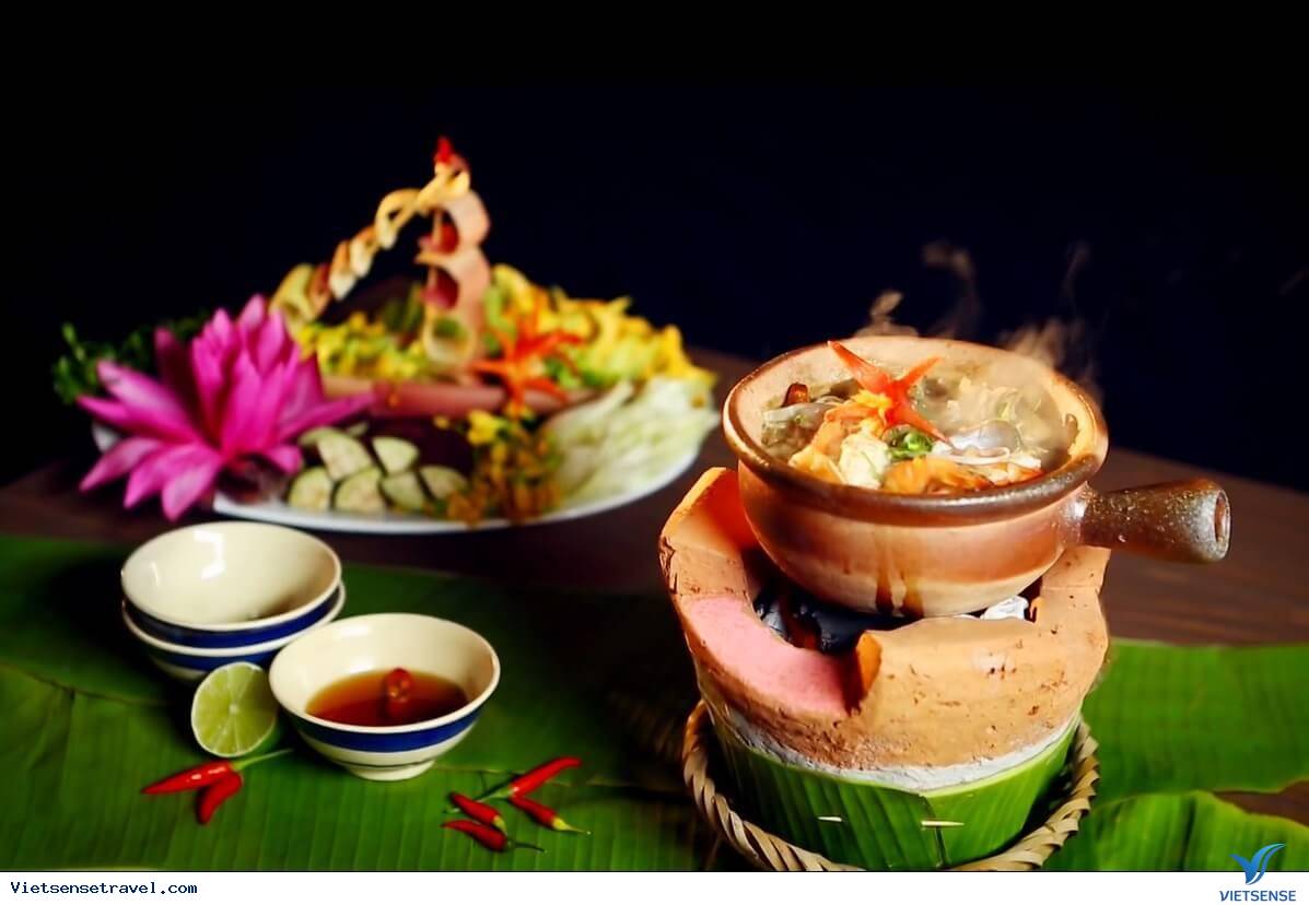bông súng mắm kho