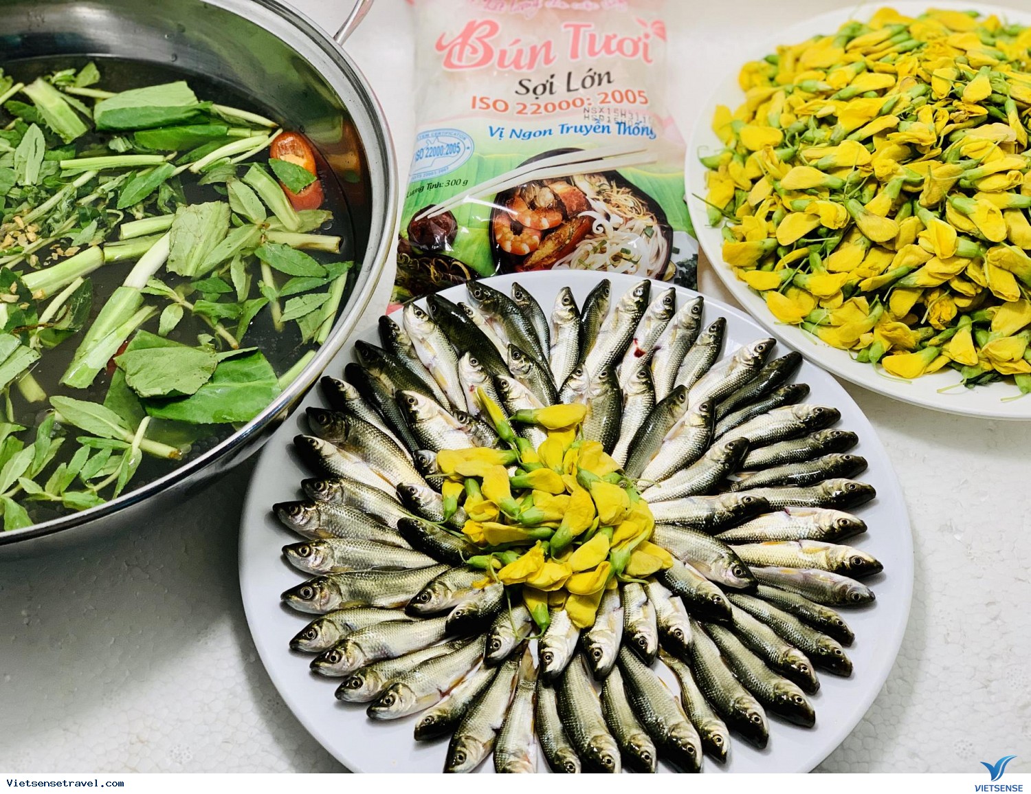 lẩu cá Linh Bông Điên Điển