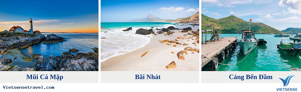 Mũi Cá Mập - Bãi Nhát - Miếu Ngũ Hành - Hà Nội (Ăn sáng, trưa)