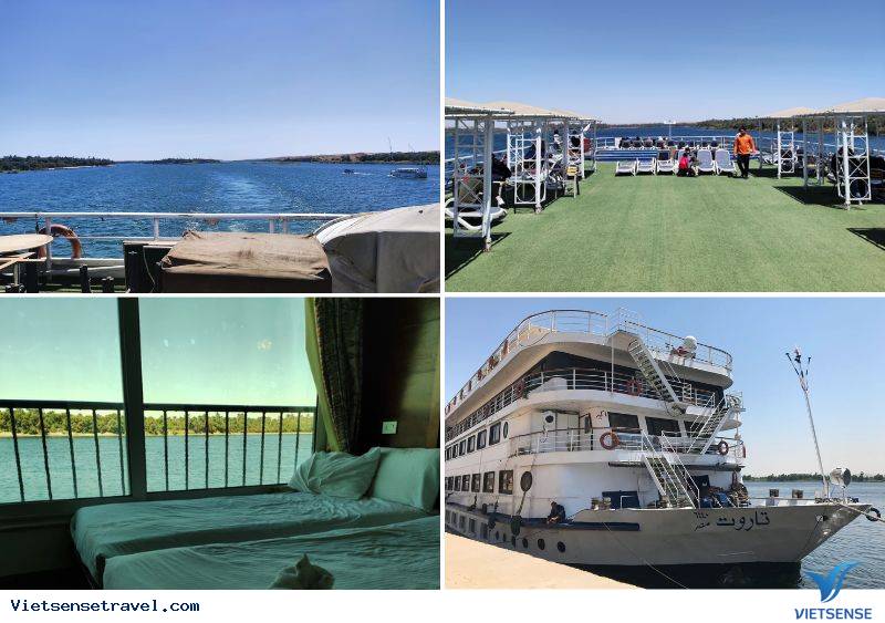 Ngắm cảnh đẹp hai bên bờ sông