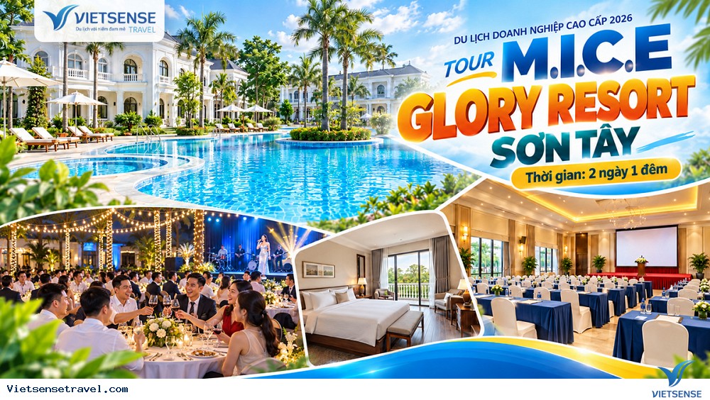 Ngày 01: Hà Nội - Glory Resort – M.I.C.E