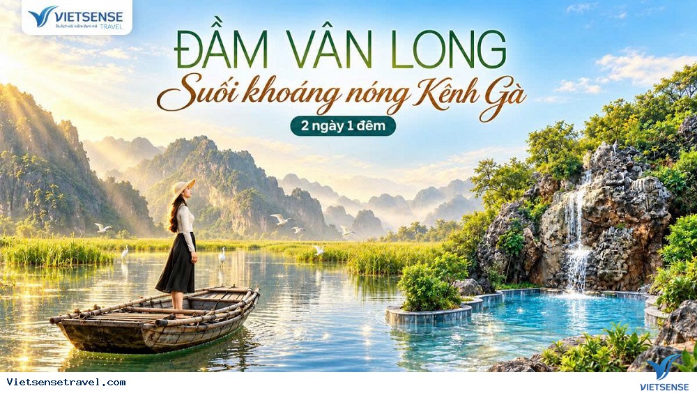 Ngày 1 : Hà Nội – Khoáng nóng Kênh Gà – Đầm Vân Long (Ăn trưa, tối) Ngày 1 : Hà Nội – Khoáng nóng Kênh Gà – Đầm Vân Long (Ăn trưa, tối)