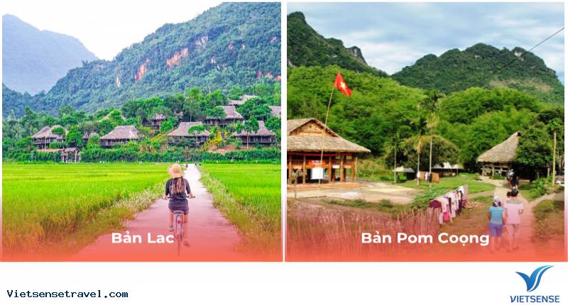 Ngày 1: Hà Nội - Mai Châu: Qua đèo Đá Trắng, khám phá thung lũng xanh mát (Ăn trưa, tối)