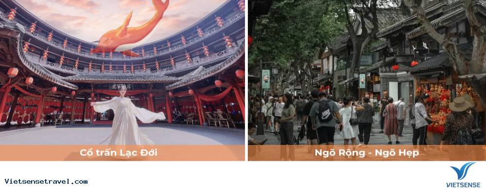 Ngày 1: Khởi hành từ Hà Nội đi Thành Đô