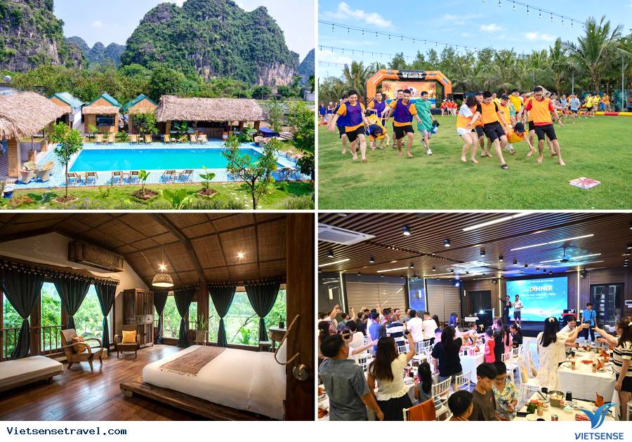 Ngày 1: Tam Cốc Garden - Hội thảo - Team Building - Gala Dinner (Ăn trưa, tối)