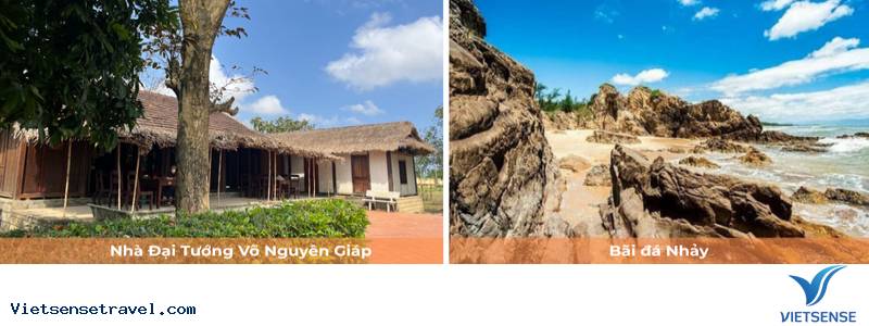 Ngày 1: Tham quan quê hương Đại Tướng Võ Nguyên Giáp - Bãi Đá Nhảy - Biển Nhật Lệ - Ảnh 1