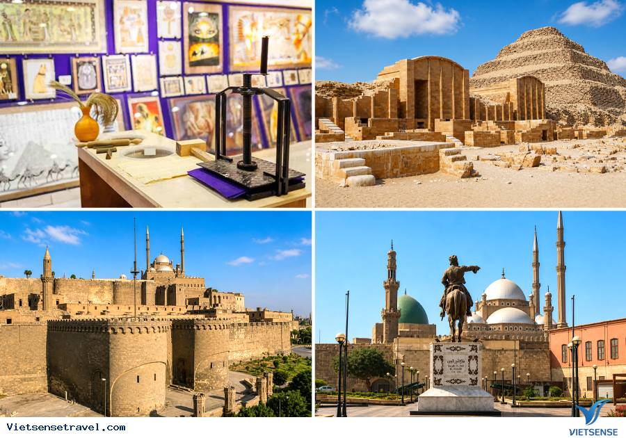 Ngày 10: Viện Papyrus – Thành cổ Memphis – Pháo đài Saladin - Istanbul (Ăn sáng, trưa)