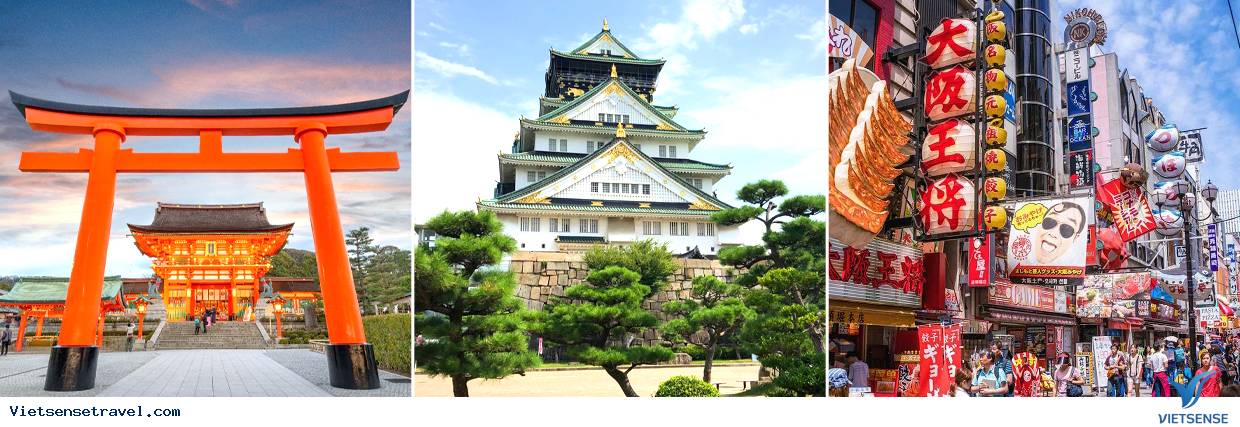 NGÀY 2: Di chuyển từ Nagoya đi Kyoto và Osaka