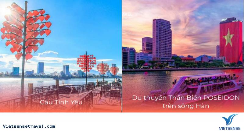 Ngày 2: Thăm quan Bà Nà - Cầu tình yêu - Du thuần Poseidon Sông Hàn (Ăn: Sáng, Ăn trưa theo lựa chọn, Tối) - Ảnh 2